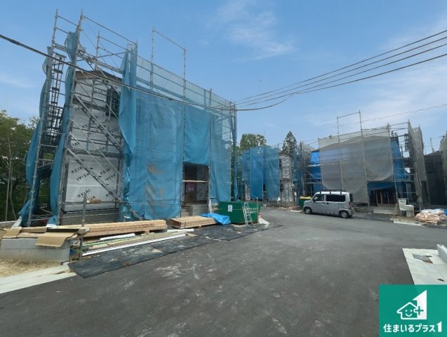 神戸市北区西山　第1期　新築一戸建ての外観|現在の進捗状況です！順調に作業進行中、完成が待ち遠しいです！詳細の間取り等、お気軽にお問い合わせください！