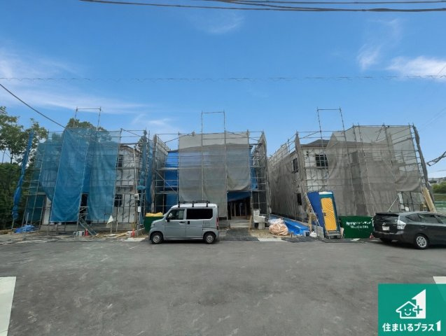 神戸市北区西山　第1期　新築一戸建ての外観|周辺は落ち着いた街並みの住宅地！子育てがしやすい住環境です！まだ未完成ですが、現地でしかわからない事もございます。是非一度ご覧ください。