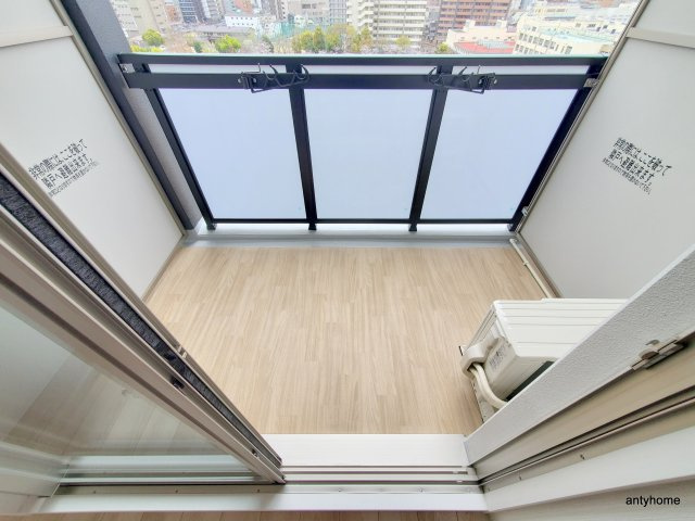 エスリードレジデンス大阪難波 仲介手数料無料のバルコニー