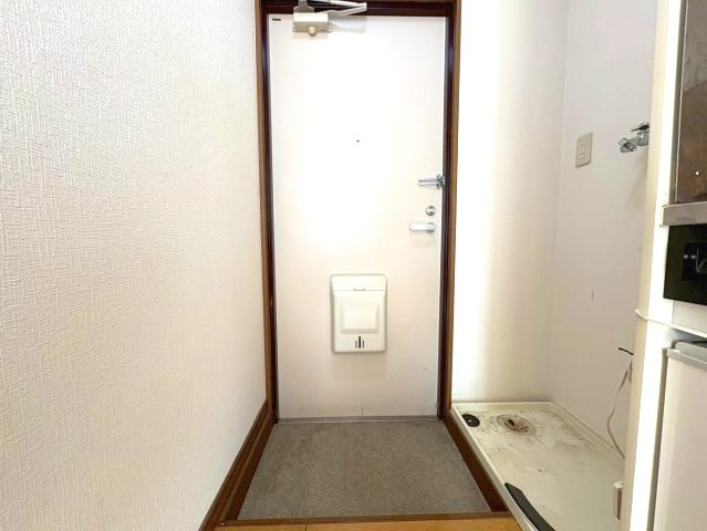 サウスビュウハイツの玄関