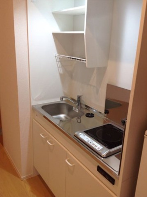 【キッチン】 | ヴィアロ谷原レジデンス | 1K部屋キッチン