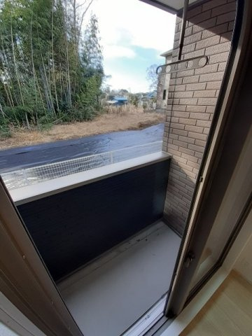 キャンディーのバルコニー|お洗濯にも便利なバルコニー付き