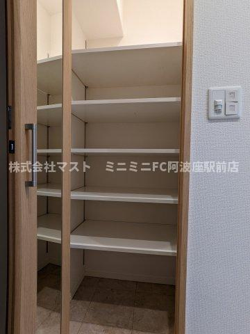 プランドール梅田の収納