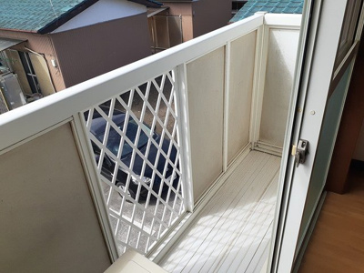 【バルコニー】 | 英明ハイツ | 陽当たり良好なバルコニーです