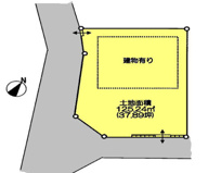 桶川市坂田　売地の画像