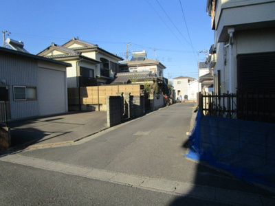 【前面道路含む現地写真】 | 桶川市坂田　売地