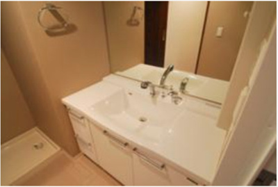 【独立洗面台】 | エスティメゾン豊洲レジデンスA | 独立洗面化粧台付き