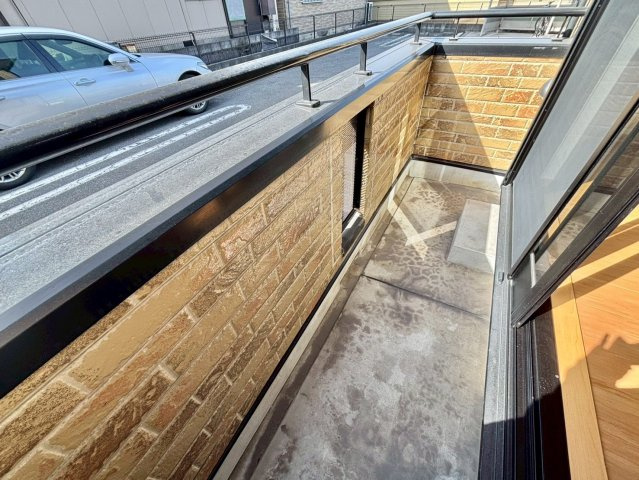 グッチ・アラモードのバルコニー