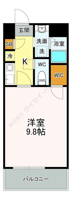 ヴィラサクライの間取り