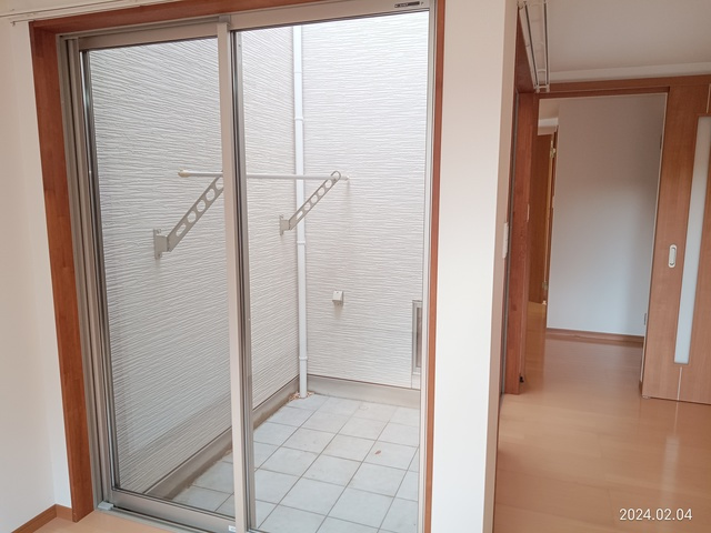 Ｍ－ＳＴＹＬＥ北大河４号室のバルコニー