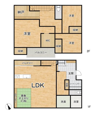 仙台市青葉区みやぎ台5丁目の間取り