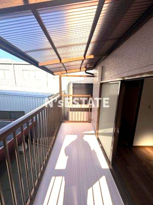 【バルコニー】 | 御蔵通丁目貸家