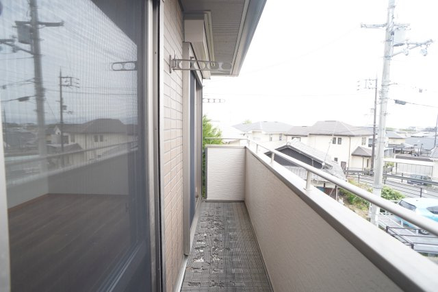 Ｓｔ．パナホームあやめ池のバルコニー