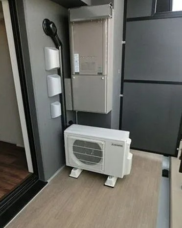 ドゥーエ早稲田のバルコニー