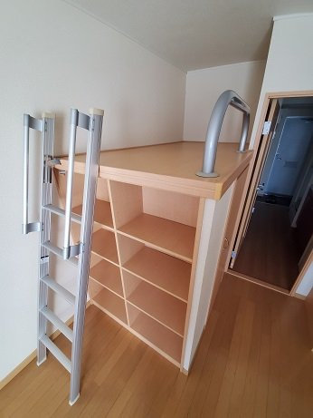 レオパレス鳥戸Ⅱの寝室