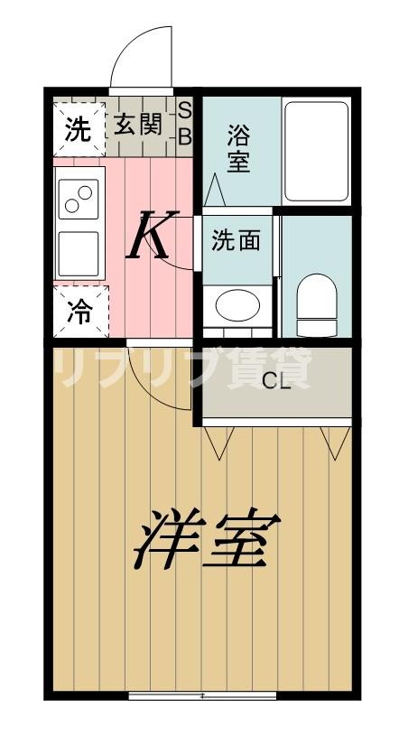 フォレストツインハウスＮ棟の間取り