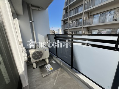 スプランディッド上本町WESTⅡのバルコニー