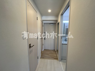 スプランディッド上本町WESTの玄関