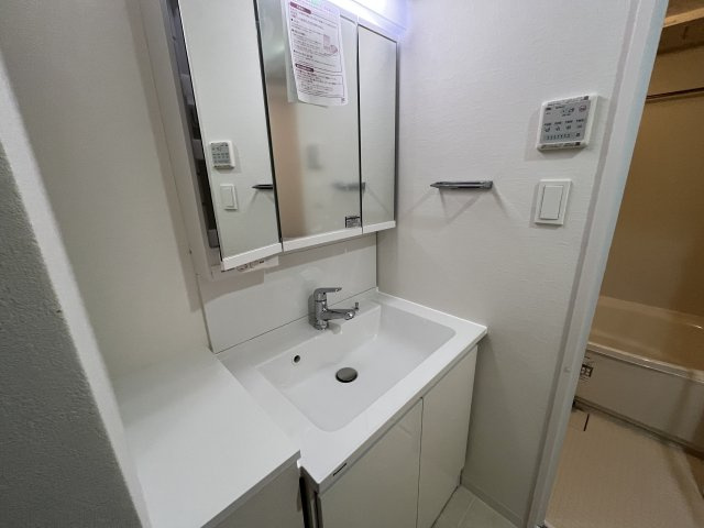 スプランディッド上本町WESTの独立洗面台