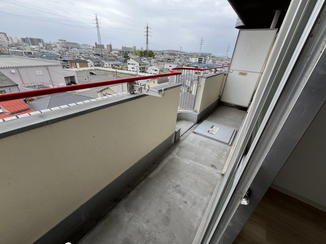 ロータリーマンション大日のバルコニー