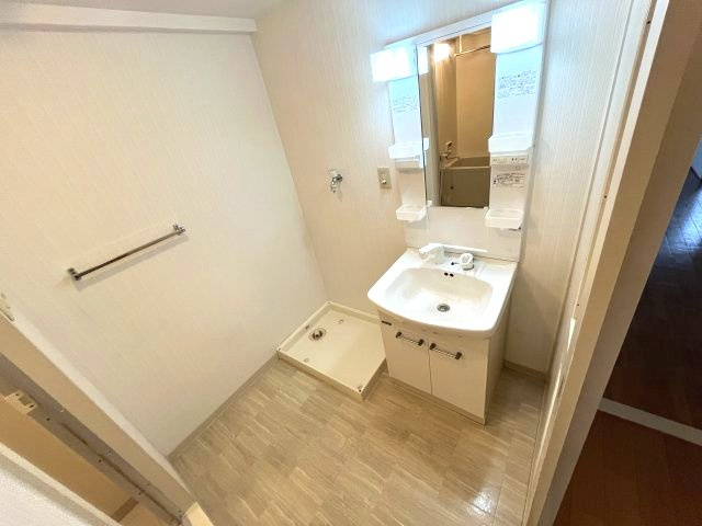 ラフィーネ香里園の洗面所