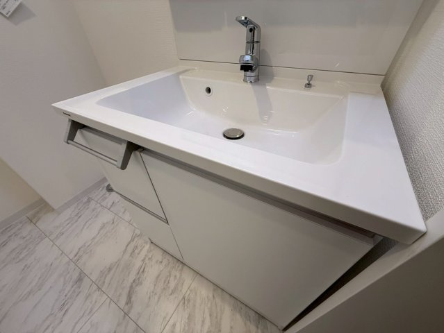 ソレイユビセレクト法蓮町Ⅳの洗面所