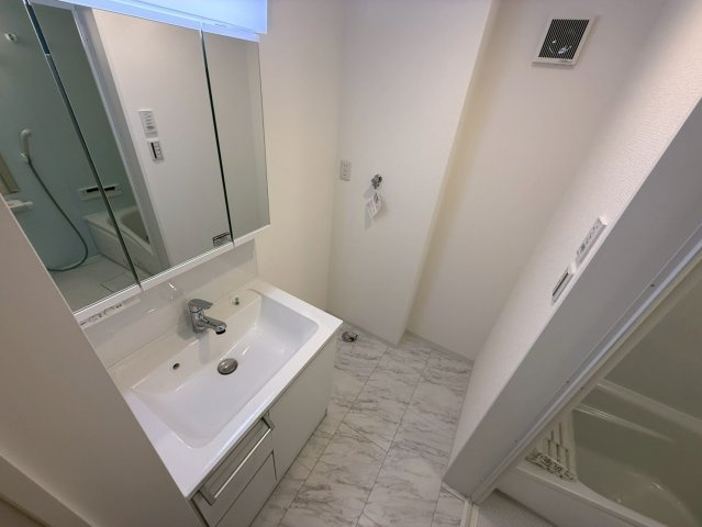 ソレイユビセレクト法蓮町Ⅳの洗面所