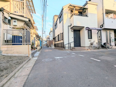 【前面道路含む現地写真】 | 墨田区東向島６丁目の売地 | ～前面道路含む現地写真～