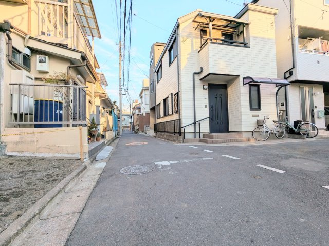 【前面道路含む現地写真】 | 墨田区東向島６丁目の売地 | ～前面道路含む現地写真～