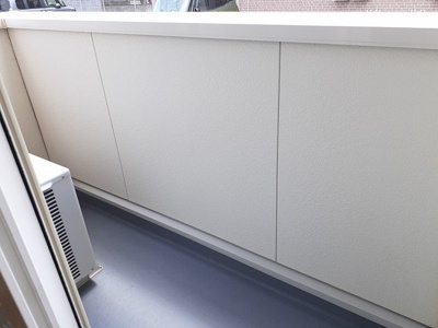 【バルコニー】 | サン・カレントＢ | 陽当たり良好なバルコニーです