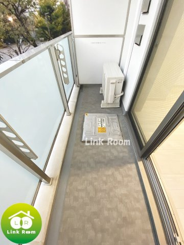 バウスフラッツ住吉のバルコニー