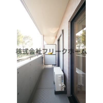 三鷹市牟礼５丁目の賃貸マンションのバルコニー
