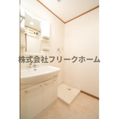 三鷹市牟礼５丁目の賃貸マンションの洗面所