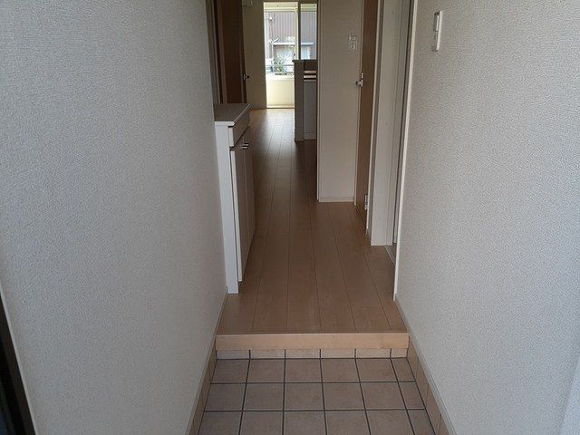 ヴィラ　メリオールの玄関