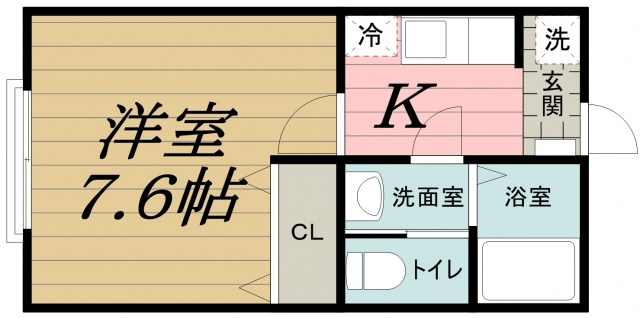 フォレストツインハウスＮ棟の間取り