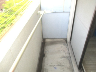 【バルコニー】 | クローバーハイム | バルコニーです