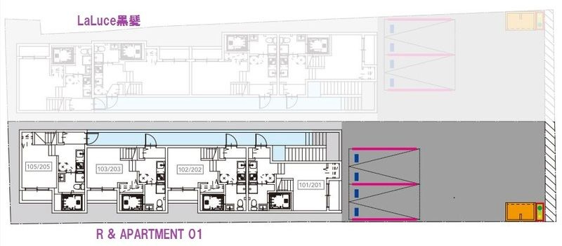 R & APARTMENT 01(アールアンドアパートメント　ゼロワン)
