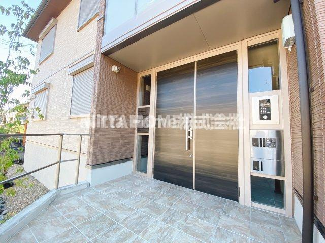 ボヌールⅡのエントランス|安心安全です(^^)/