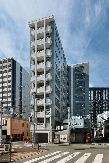 福岡市中央区渡辺通１丁目の賃貸マンションの外観|外観写真