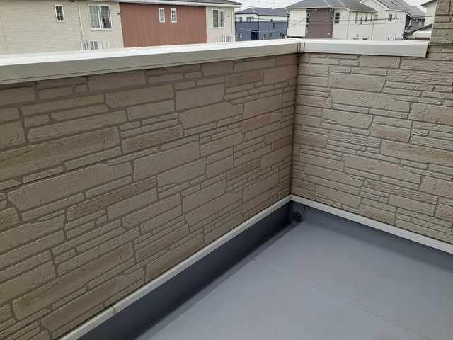 プラシードⅢ番館のバルコニー