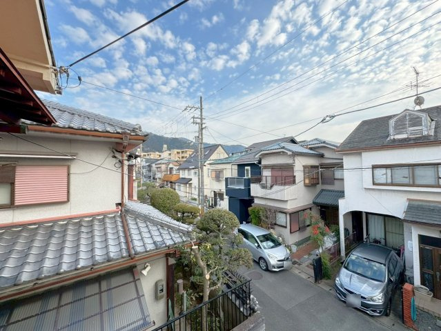 令和８年２月リフォーム済み◆東西線「石田」駅徒歩１５分◆南向きのピカピカ４ＬＤＫ◆伏見区醍醐岸ノ上町の展望|バルコニーからの眺望