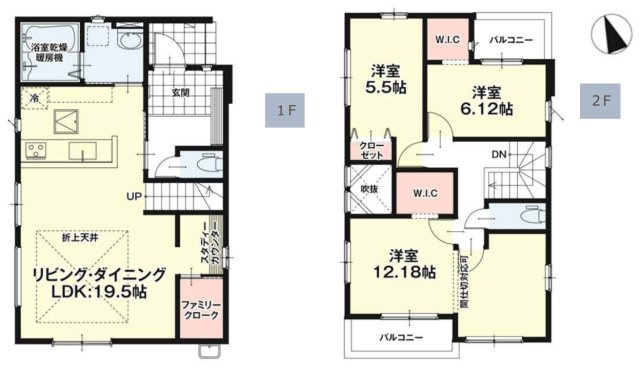 福岡市南区皿山7期の間取り