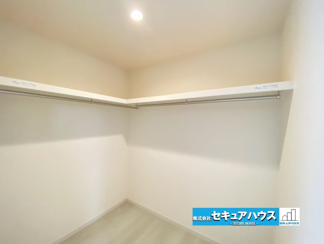 知多市金沢字郷中　全4棟の収納|【収納】
◆たくさん収納できます♪
◆WICなので、衣類から小さい荷物・大きい荷物と利用可能です♪