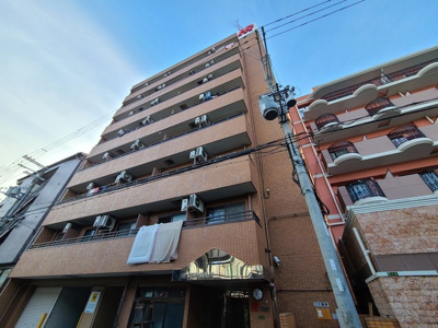 【外観】 | Ｈ・Ｒ下新庄 | シンプルなデザインの外観です