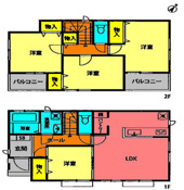 桶川市坂田　中古戸建の画像