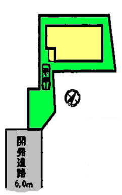 【区画図】 | 桶川市坂田　中古戸建