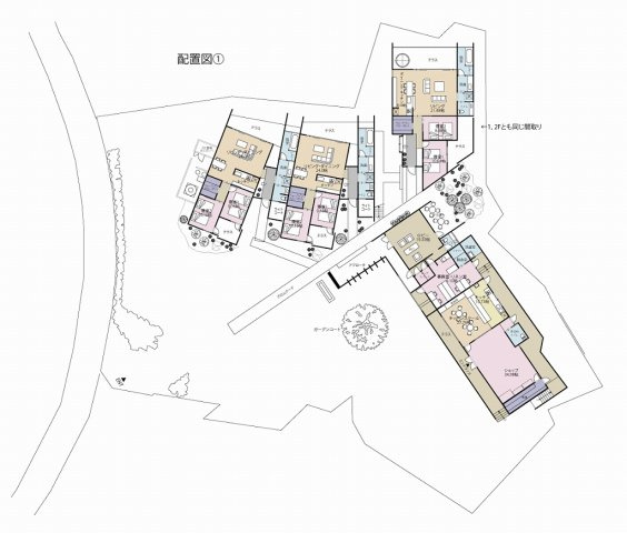 読谷リゾート|読谷リゾート｜平面図｜宿泊施設｜アイランドリゾート沖縄