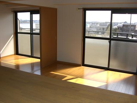 プレステージ黒沢台のバルコニー