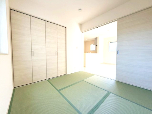 岸和田市上町3期リーブルガーデン　2号棟の和室|和室があると、家にあたたかい雰囲気が生まれます