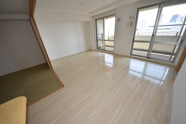 サンクタスタワー心斎橋ミラノグランデの居間・リビング